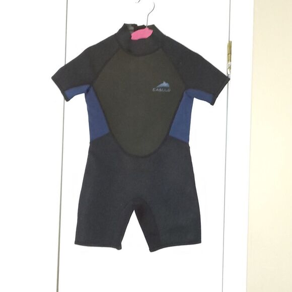 Casulo blue black Scuba Diving  Paddle Boarding Kayaking Surfing wet suit  Sz 6 - Picture 1 of 9